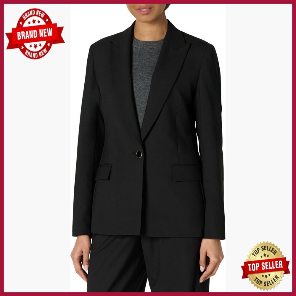 Regular Fit Woven Blazer Single Breasted Tailored Jacket